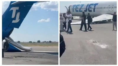 Самолет TezJet завалился при взлете. Что известно прямо сейчас (видео, обновляется)