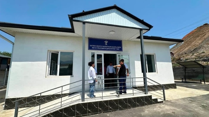 New family doctors group building constructed in Kyzyl-Kiya