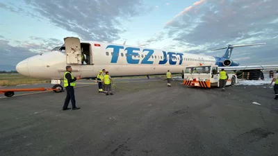 У Tez Jet аннулировали лицензию после инцидента с самолетом. Проверят все авиакомпании