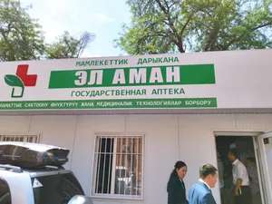 Льготные лекарства в Бишкеке реализуют 16 филиалов госаптек «Эл Аман»