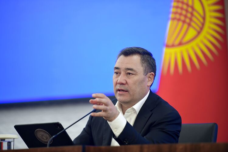 Sadyr Japarov promises to build football pitches in every village