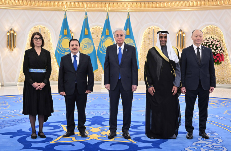 President Tokayev receives credentials from newly appointed ambassadors