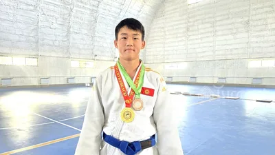 Молодые таланты: 13-летний Байэл Мамбетжусупов стал чемпионом Кыргызстана по дзюдо
