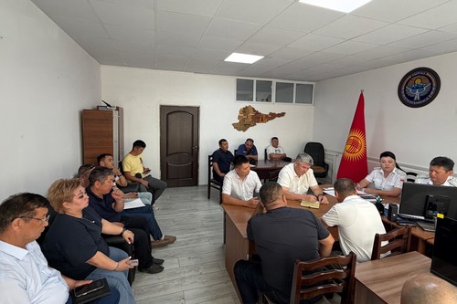 Кыргызской транспортной прокуратурой проведено совещание по вопросам противодействия коррупции и защиты прав субъектов предпринимательства