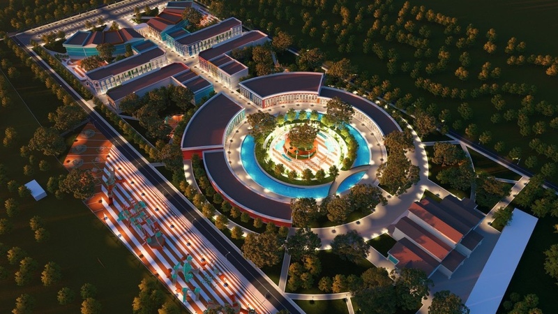 Construction of "Balastan" children's entertainment center in Talas 45% complete