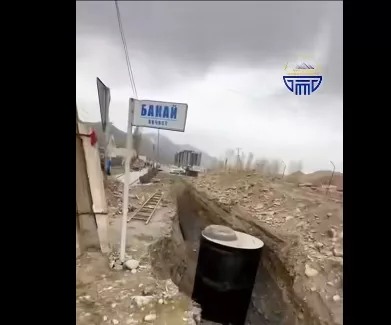 В Нарыне выявили нарушения при строительстве канализационных сетей. Представительство «China Road and Bridge Corporation in Kyrgyzstan» оштрафовали на 200 тыс.сомов