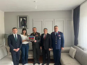 Военный атташе Азербайджана в Турции встретился с семьями погибших при крушении C-130 военнослужащих