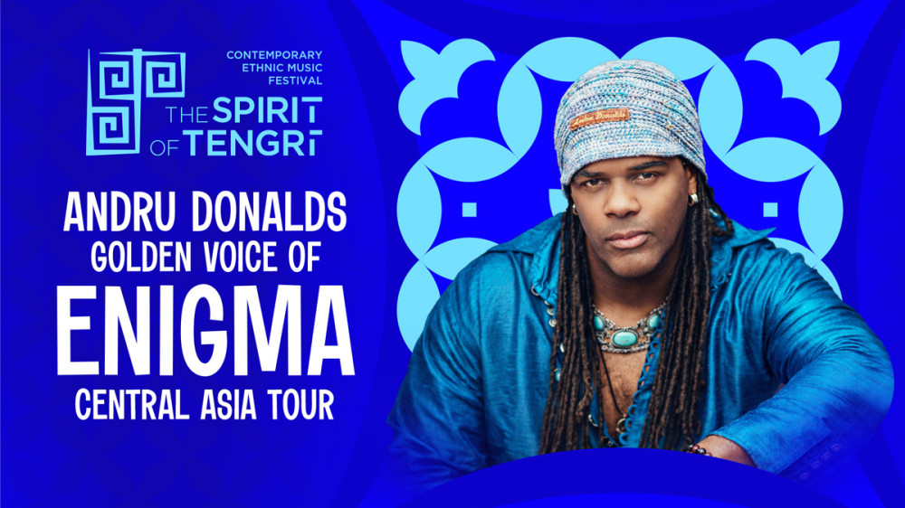 Легендарный голос Enigma Andru Donalds выступит на The Spirit of Tengri в Алматы