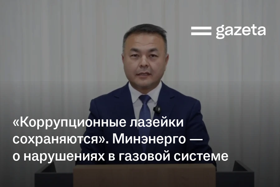 «Коррупционные лазейки сохраняются». Минэнерго — о нарушениях в газовой системе