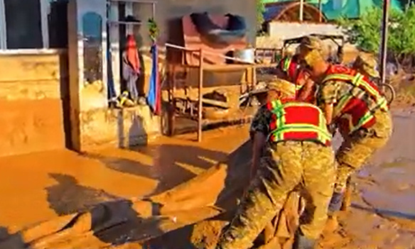 В Ноокенском районе введен режим ЧС