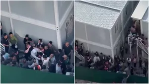 В Бишкеке иностранца привлекли к ответственности после конфликта у общежития (видео)