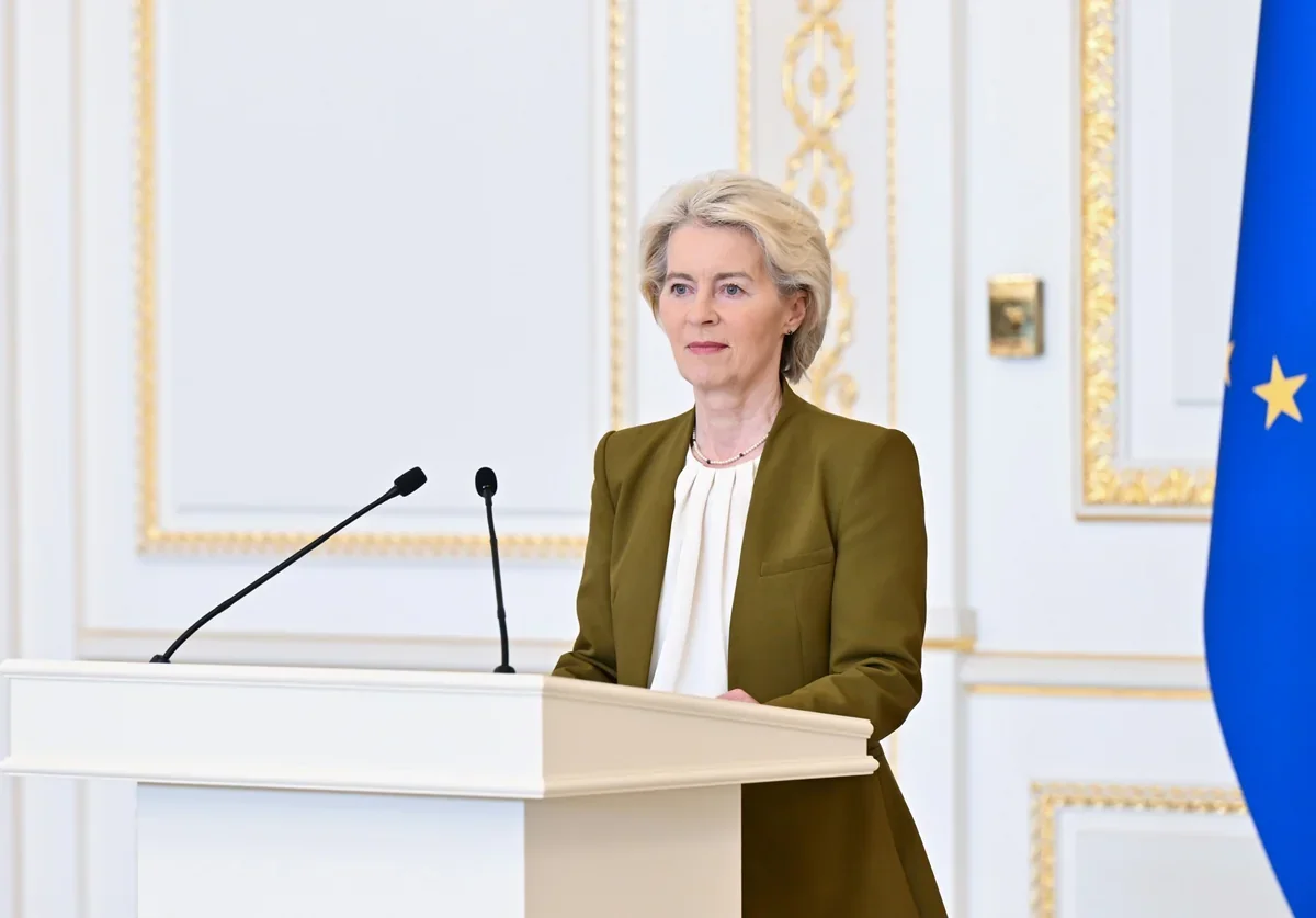 Урсула фон дер Ляйен поделилась публикацией о своем визите в Азербайджан и Армению