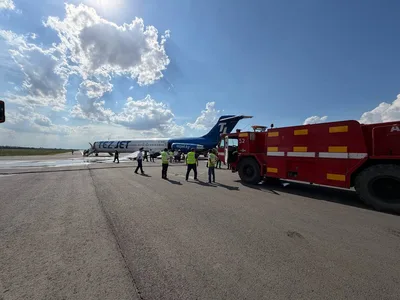 Самолет TezJet, которому около 30 лет, попал в ЧП в «Манасе». Подробности