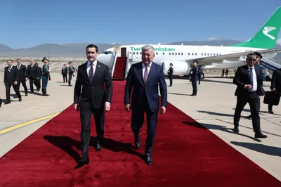 President of Turkmenistan arrives in Kyrgyzstan for Central Asia leaders meeting
