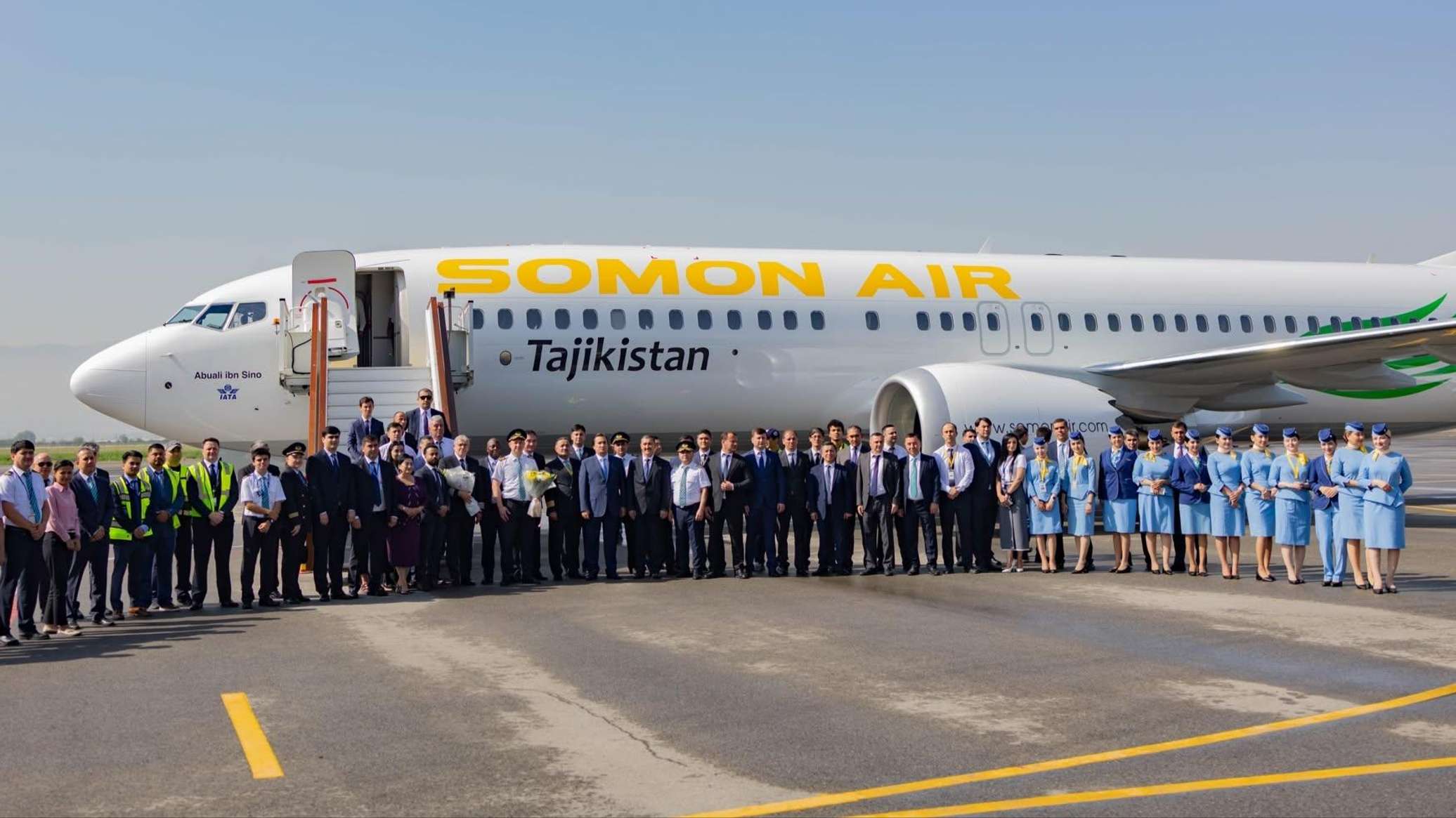 Somon Air получила первый лайнер Boeing-737-8 MAX