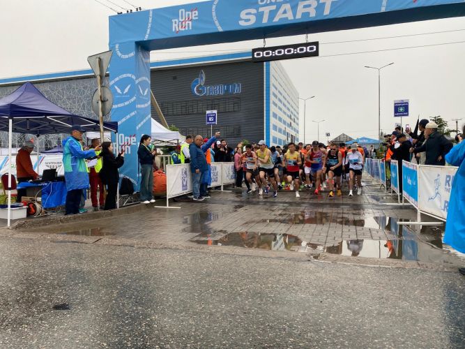 1,200 people participate in One Run half marathon in Bishkek