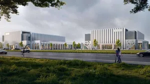Орунтаев проверил, как строят спортивный городок в Караколе. Эскизы проекта