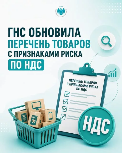 Налоговая служба Кыргызстана обновила перечень товаров с признаками риска по НДС