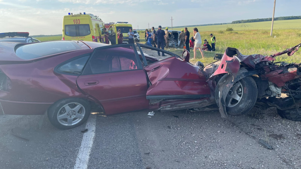 Восемь человек, в том числе дети, пострадали в страшной аварии на севере Казахстана
