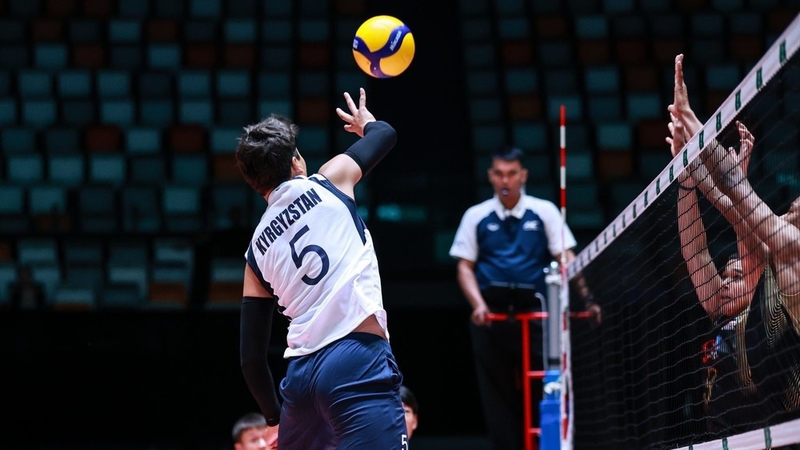 Kyrgyzstan youth volleyball team loses to Thailand at U-18 Asian Championship