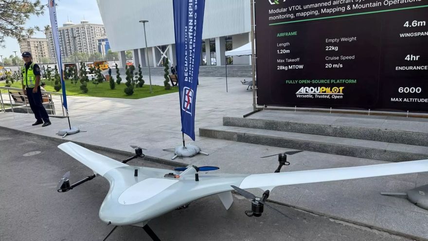 UAVs made in Kyrgyzstan showcased at exhibition in Bishkek