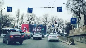 Один из центральных перекрестков Бишкека полностью закроют для проезда