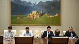 Замглавы кабмина встретился с послом Евросоюза в Кыргызстане