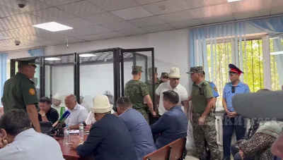 «Письмо 75». Судья удалил подсудимого Курсана Асанова с процесса
