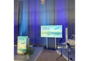В Гамбурге проходит церемония передачи первого Airbus A321neo AZAL