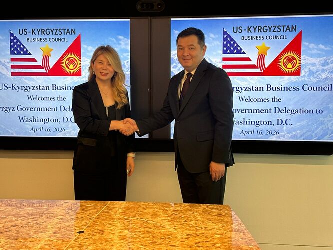 Economy Minister presents Kyrgyzstan's investment potential to U.S. businesses