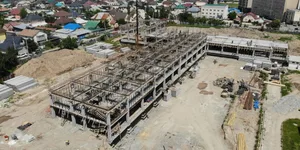 В столичном жилмассиве «Кок-Жар» возводят новый корпус школы на 500 мест