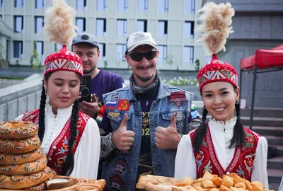 В Ош прибыла международная мотоэкспедиция «Дорога кочевников»