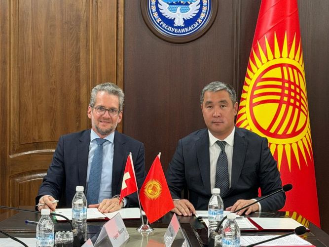 Passenger and freight transport between Kyrgyzstan and Switzerland now possible