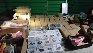 Пограничники в Айдаркене задержали гражданина КР при перевозке 3,8 тыс. контрабандных аксессуаров и электроники на 750 тыс. сомов