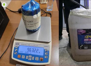 Three detained for attempting to transport nearly 30 kg of precursor