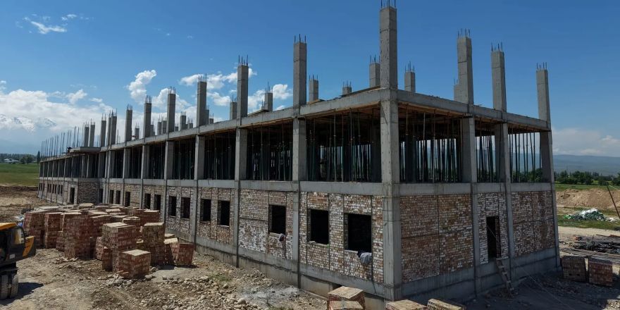 Construction of first school begins in Kashka-Bash village