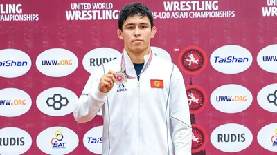 Кыргызстанец Иса Исаков завоевал титул чемпиона Азии по вольной борьбе