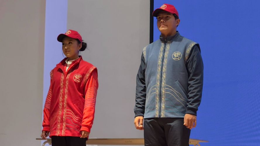 700 uniform sets handed over to World Nomad Games volunteers