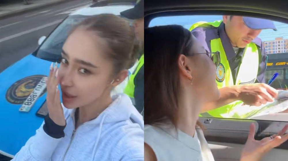 Казахстанок попросили не отвлекать полицейских