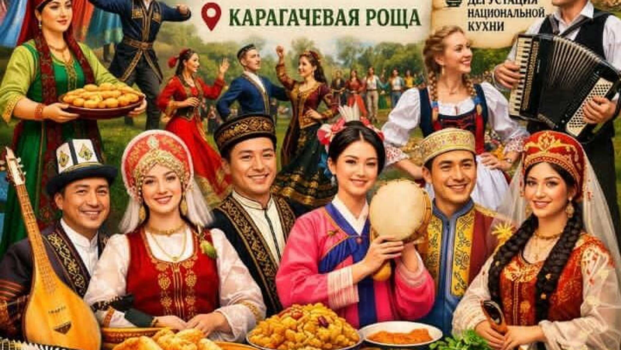 В Бишкеке и Балыкчи с 18 по 20 апреля пройдет этнофестиваль — программа