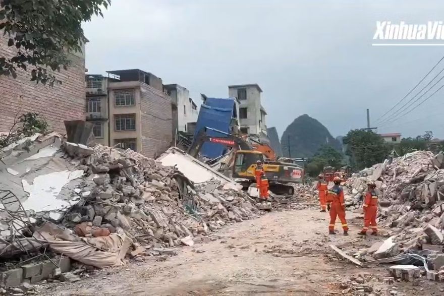 В Китае произошло землетрясение магнитудой 5,2. Есть погибшие