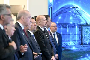 Лидеры ОТГ заложили фундамент Центра тюркской цивилизации