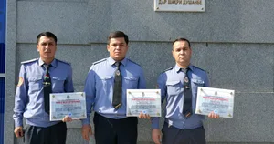 В Душанбе выбрали лучших участковых инспекторов за июнь