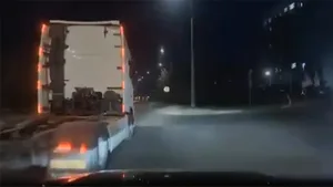 В Бишкеке задержали пьяного водителя фуры. Он устроил дебош