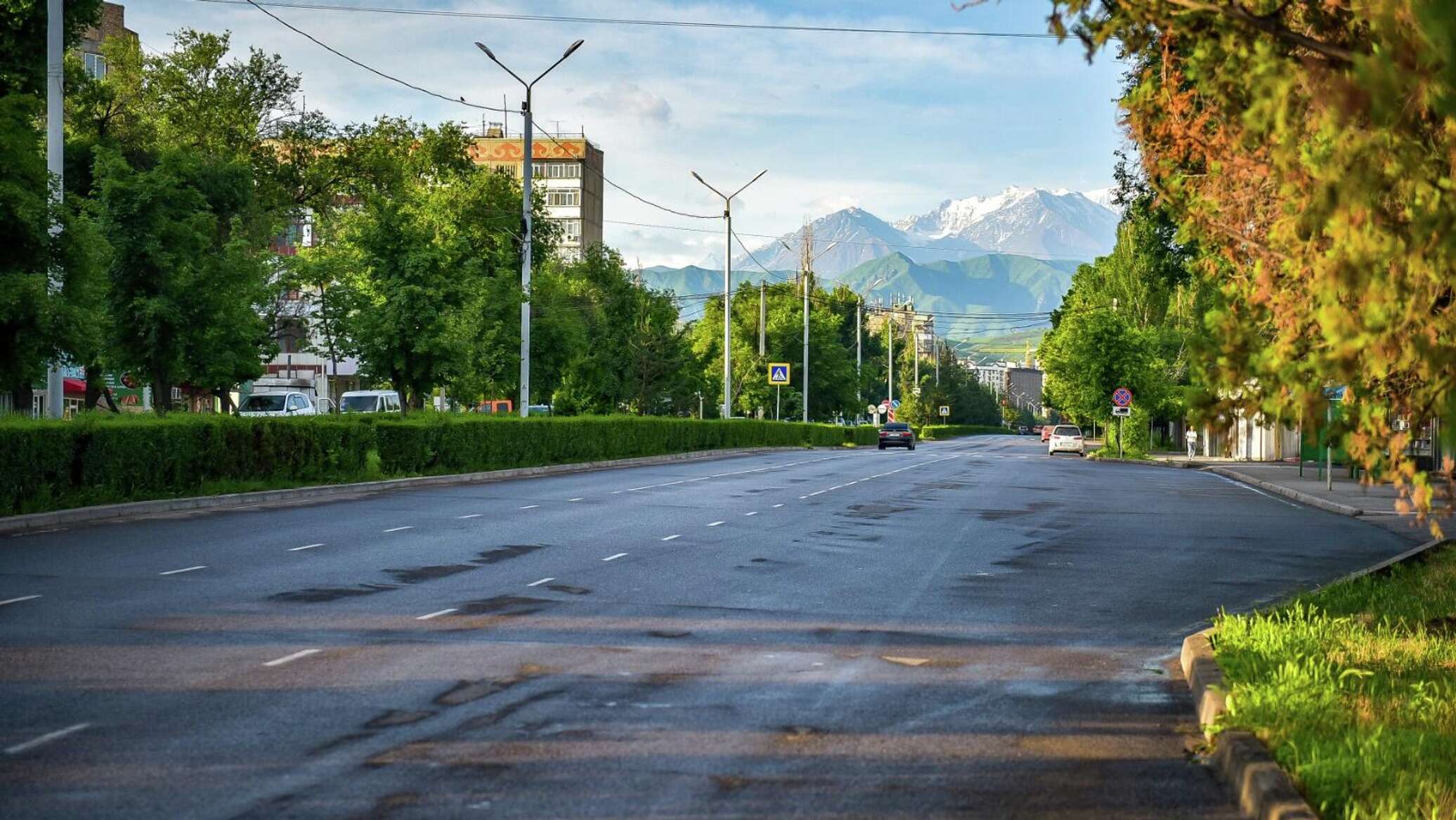 До + 27 градусов — погода в Бишкеке 15 апреля