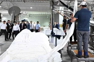Текстильное производство в Кыргызстане за январь-апрель выросло до 971,8 млн сомов