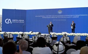Президент дал старт строительству каскада Казарманских ГЭС