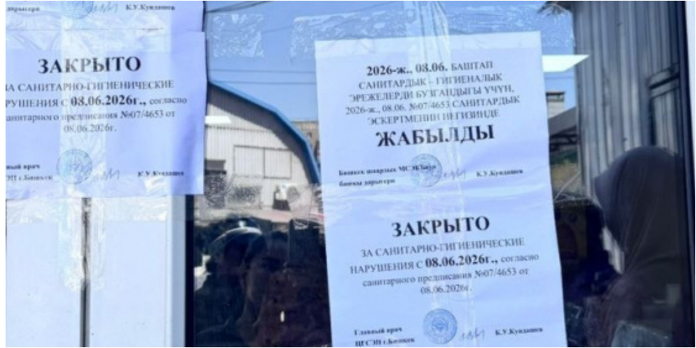 В Бишкеке за полгода оштрафовали почти 500 объектов общепита и торговли