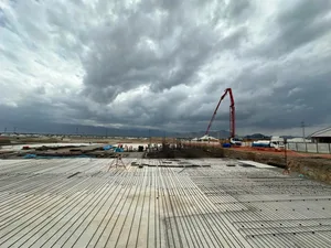 В Баткене приступили к строительству одной из девяти школ, которые возводит РФ