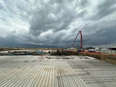 В Баткене приступили к строительству одной из девяти школ, которые возводит РФ